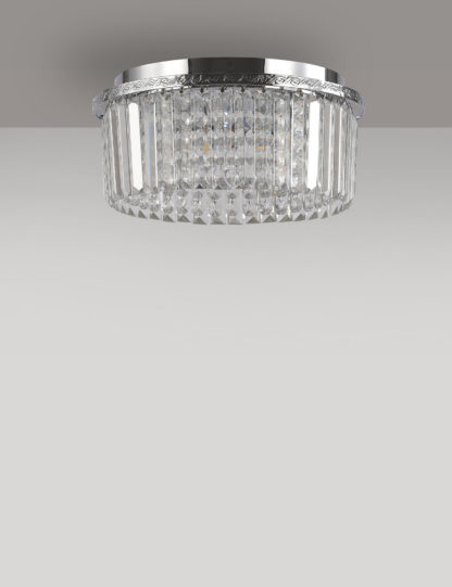 636e358b8379c0959d63ccd9303f342900091c1fff3db18f94a40ec20989424e.jpg An Image of M&S Marilyn Flush Ceiling Light