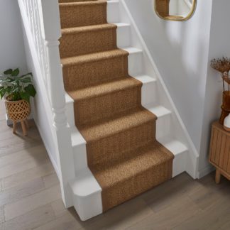 An Image of Sisal Stair Runner Sisal Natural