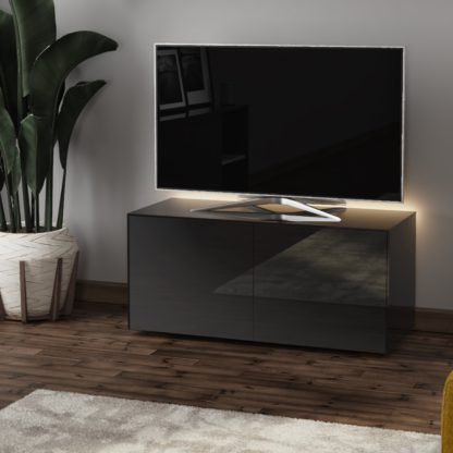 An Image of Intel LED 1100 TV Unit Black