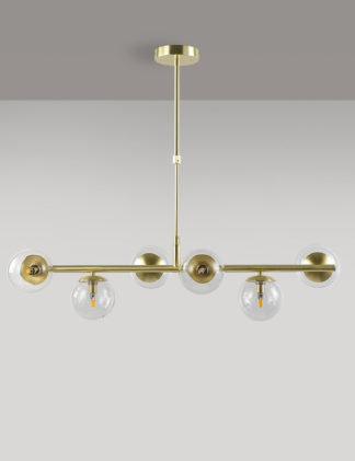 An Image of M&S Aurora Bar Pendant Light