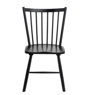 An Image of Loxwood Black Chair Black