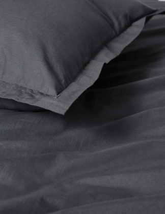 An Image of M&S X Fired Earth 2 Pack Washed Cotton Pillowcases