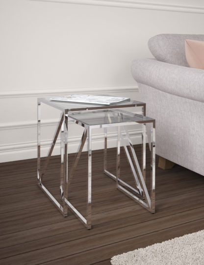9fa38a1e1f77409b777b5b092c896bc2b52611fdf52fce17ce1ba4402e718570.jpg An Image of M&S Milan Nest of Tables