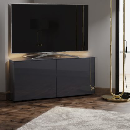 An Image of Intel LED Corner TV Unit Grey