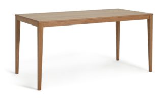 An Image of Habitat Garcia Extending 6 - 8 Seater Dining Table - Oak