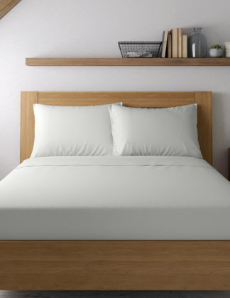 An Image of M&S 2 Pack Bamboo Cotton Blend Pillowcases