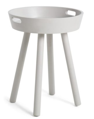 An Image of Habitat Rue Side Table - Grey