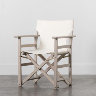 An Image of Enna Whitewash Armchair White