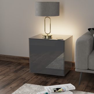 An Image of Intel LED Grey Lamp Table Grey