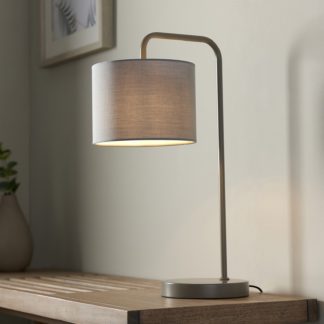 An Image of Kendal Table Lamp - Grey