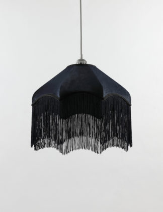 An Image of M&S Velvet Lamp Shade