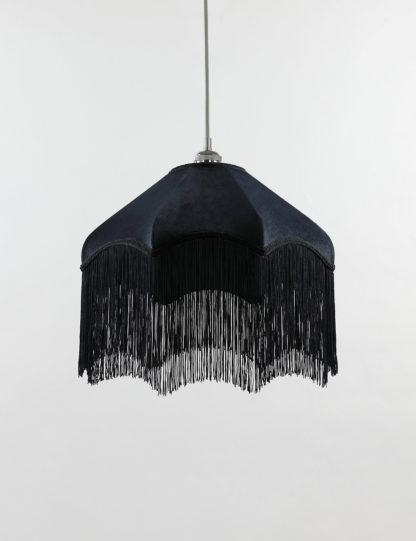 An Image of M&S Velvet Lamp Shade