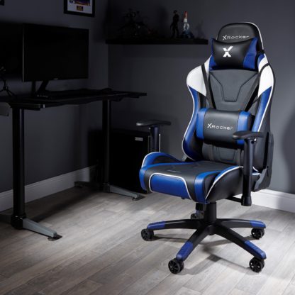 An Image of X Rocker Agility Sport Office Gaming Chair Orange