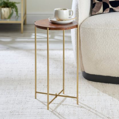 00083b8917c647f9136d5109db166f9919c9eac1e2cb2233ab1dce172820cf57.jpg An Image of Azatar Rectangular Folding Side Table Black