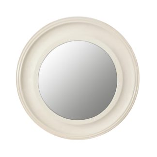 An Image of Country Living Round Wall Mirror 55cm - Cream