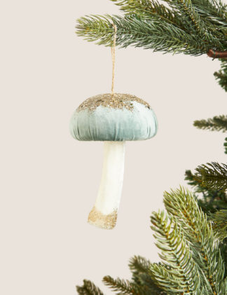 An Image of M&S Hanging Toadstool Decoration