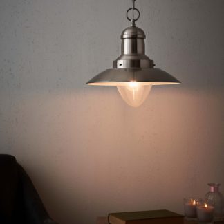 An Image of Chadwick Pendant Light - Nickel