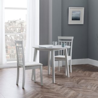 An Image of Coast Drop Leaf Dining Table Grey
