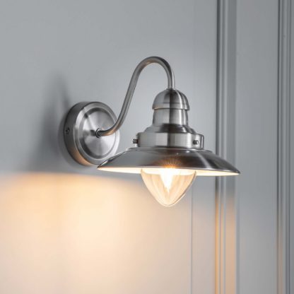 An Image of Chadwick Wall Light - Nickel