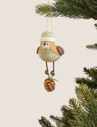 An Image of M&S Hanging Robin Decoration