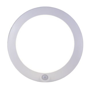 An Image of TCP Rechargeable Round PIR Light - 200L - Warm White