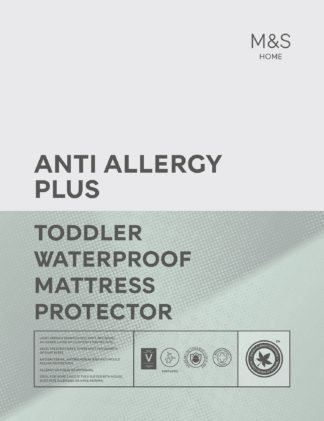 An Image of M&S Anti Allergy Toddler Mattress Protector