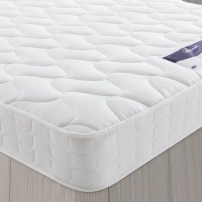 An Image of Silentnight Miracoil Quilt PTOP Mattress - Single