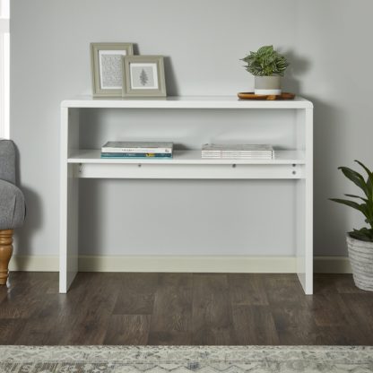 An Image of Knox Compact Console Table White