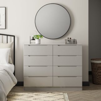 An Image of Larson 8 Drawer Chest Grey