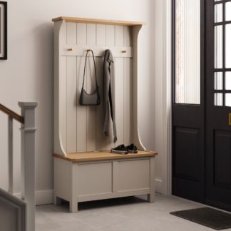 An Image of Bromley Hallway Tall Unit Grey Grey