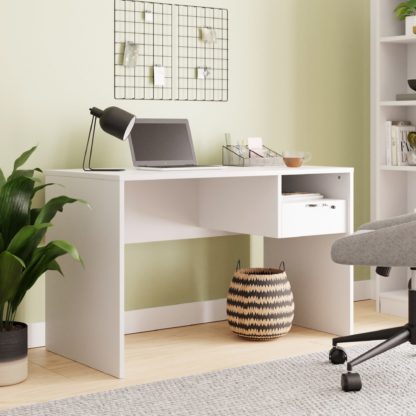 An Image of Aidan Desk White