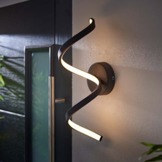 An Image of Astral Outdoor Wall Light - Black