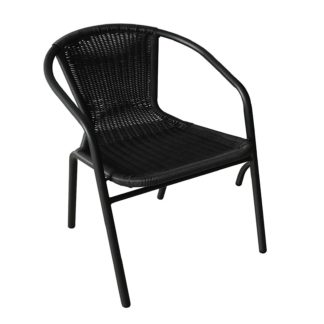 An Image of Eloise Bistro Chair - Black