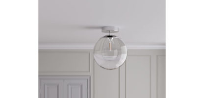 An Image of M&S Aurora Flush Ceiling Light