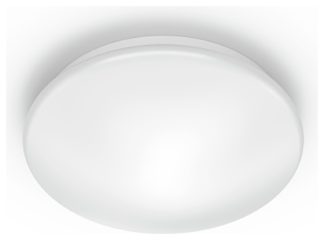 An Image of Philips Morie Indoor Luminaire Flush To Ceiling Light -White