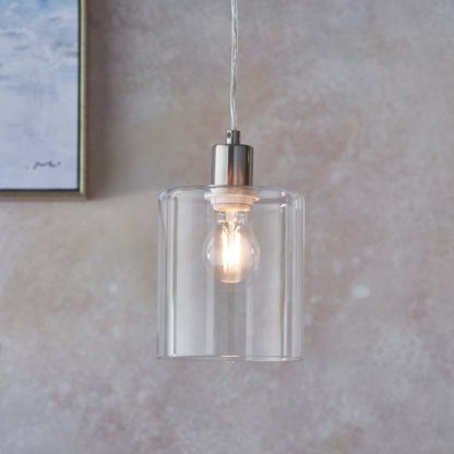 An Image of Clancy Pendant Light - Nickel