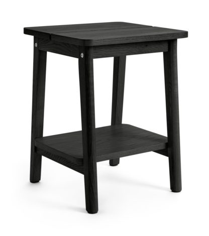 An Image of Habitat Nel Side Table - Black