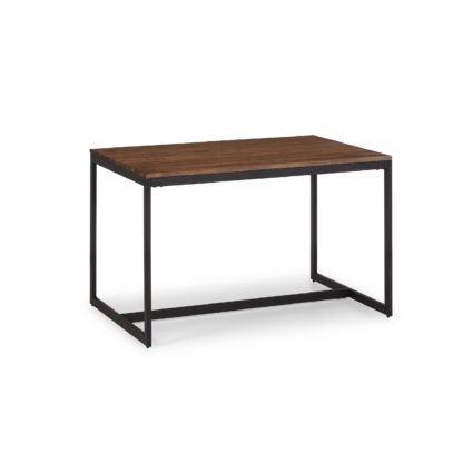 An Image of Tribeca Rectangular Dining Table Walnut Walnut (Brown)