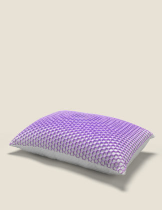 An Image of Kally Sleep Honeycomb Super Cool Medium Pillow