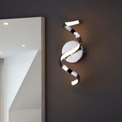 An Image of Astral Bathroom Wall Light - Chrome