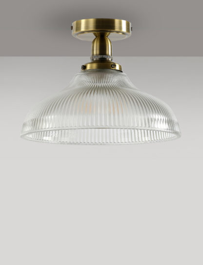 8d174a6207e6dd882463c295109154bb05a7fd073873d6cd954f7de0206a4fc8.jpg An Image of M&S Florence Flush Ceiling Light