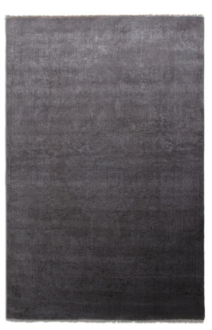 An Image of Habitat Plain Heritage Rug - Charcoal - 120X170cm