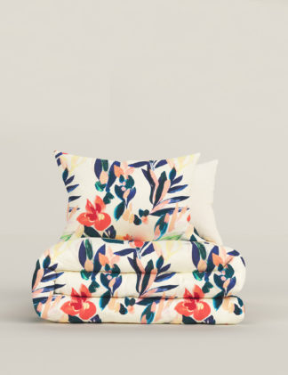 An Image of M&S Floral Bedding Set