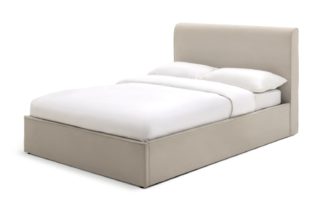 An Image of Habitat Naree Double Bed Frame - Natural