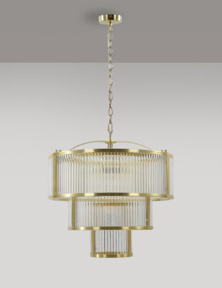 An Image of M&S Monroe Tiered Chandelier