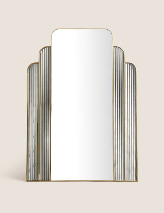 An Image of M&S Monroe Large Rectangular Wall Mirror