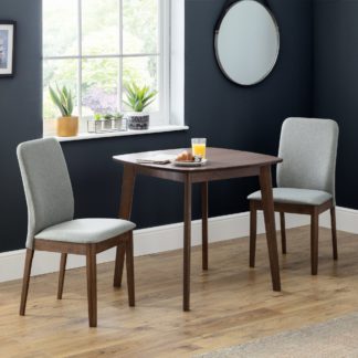 An Image of Berkeley Set of 2 Dining Chairs Grey Grey