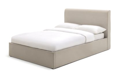 An Image of Habitat Naree Kingsize Bed Frame - Natural