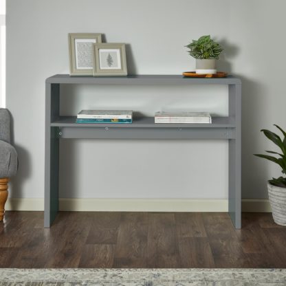 An Image of Knox Compact Console Table White