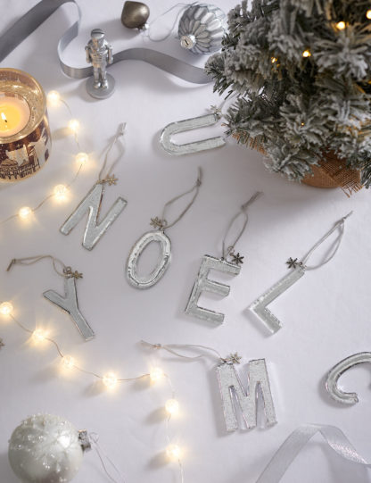 An Image of M&S Alphabet Hanging Decoration